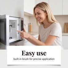 Microwave Oven Cavity Specialized Paint, Easy To Use For Daily Home Microwave Interior Gap Repair, Even Inner Wall Surface, Covers Fine Scratches, Forms Protective Layer On Inner Wall Metal Parts, Gift For Family And Friends (New And Old Models Randomly Sent) - Liquid - View 4