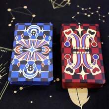 1 Set Kartu Tarot DramaGiac Gaya Sirkus, Permainan Kartu Ramalan Spiritual untuk Meditasi & Refleksi Diri, Hadiah Koleksi Kartu untuk Penggemar, 78 Kartu, Cocok untuk Permainan Hiburan Pesta - MultiWarna - View 3