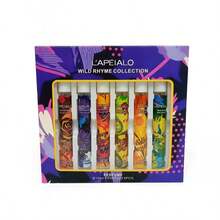 6pcs L'APEIALO Wild Rhyme Series Perfume Set, Tropical Graffiti Art Mini Perfume Gift Box, Portable Multi-Fragrance Long-Lasting Scent, Suitable For Dating, Travel, Holiday Gift Box - Multi Scents - View 9