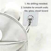 1pc Wall-Mounted Storage Bag, Home Hanging Bag. Large Capacity, Lightweight And Discreet. Baby Room Wall-Mounted Storage Bag, Bedside Storage Organizer, Space-Saving Hanging Bag For Baby Diapers And Toys. Can Store Baby Underwear, Socks, Stationery, Skincare Products, Diapers And Various Small Items. Unisex, Essential Storage Item For Home, Rental, Dormitory, Study. - Multicolor - View 4