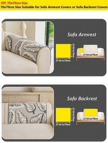 1PC Plush Velvet 3D Embossed Banana Leaf Pattern Jacquard Sofa Cushion Cover – Bound-Edge Design For Durability & Scratch Resistance, Non-Slip & Breathable Bottom, All-Season Use, Machine Washable For Easy Care, Ideal For Sofa Decoration & Protection - Dark Grey - View 14