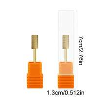 Golden 1PC Professional Nail Drill Bit Cone Carbide Manicure Drill For Electric Milling Cutter Nail Files Buffer Nail Art Equipment Accessory - Gold - View 5