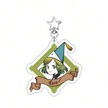 Witch Hat Atelier Acrylic Keychain, Coco Qifrey Agott Chibi Figure, Magical Fantasy Art Ver. Anime Bag Charm, 2026 New Collectio - Multicolor - View 4