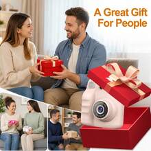 This Instant Print Camera Comes With Photo Paper, Specially Designed For Children To Enjoy The Fun Of Selfies. It Combines Instant Imaging And Digital Functions, Supports 1080P HD Video Recording To Capture Precious Moments, And Features A Built-In MP3 Player And Educational Games. It's An Ideal Gift For Children Aged 3-12, Especially Suitable For Christmas, New Year, And Birthday Occasions. - Pink - View 12