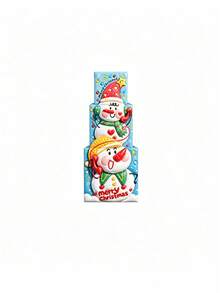Christmas Gift Box Set, Stackable Nesting Christmas Gift Boxes With Lids, 4 Styles: Snowman/Santa/Deer/Christmas Tree, Suitable For Gift Packaging And Christmas Party Decoration, Can Hold Gifts - Gift Box - View 11