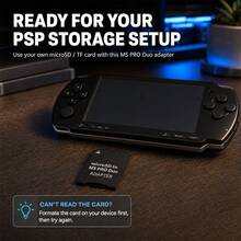 محول ذاكرة DATA FROG Memory Stick Pro Duo ل- PSP 1000/ 2000/ 3000 من Micro SD TF إلى MS Card محول توصيل وتشغيل - النوع 1 - مشاهدة 7
