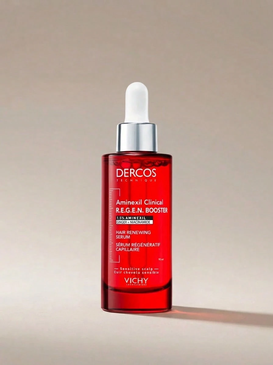 Vichy DERCOS Aminexil R.E.G.E.N Booster Serum 90 Ml – Hair Serum, Anti-Hair Loss, For Thinning Hair, Aminexil, Suitable For Daily Hair Care Routine - Multicolor - View 1