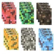 Pixel Game Coil Bound Loose Leaf Notebook Portable Notebook - Multicolor - View 3