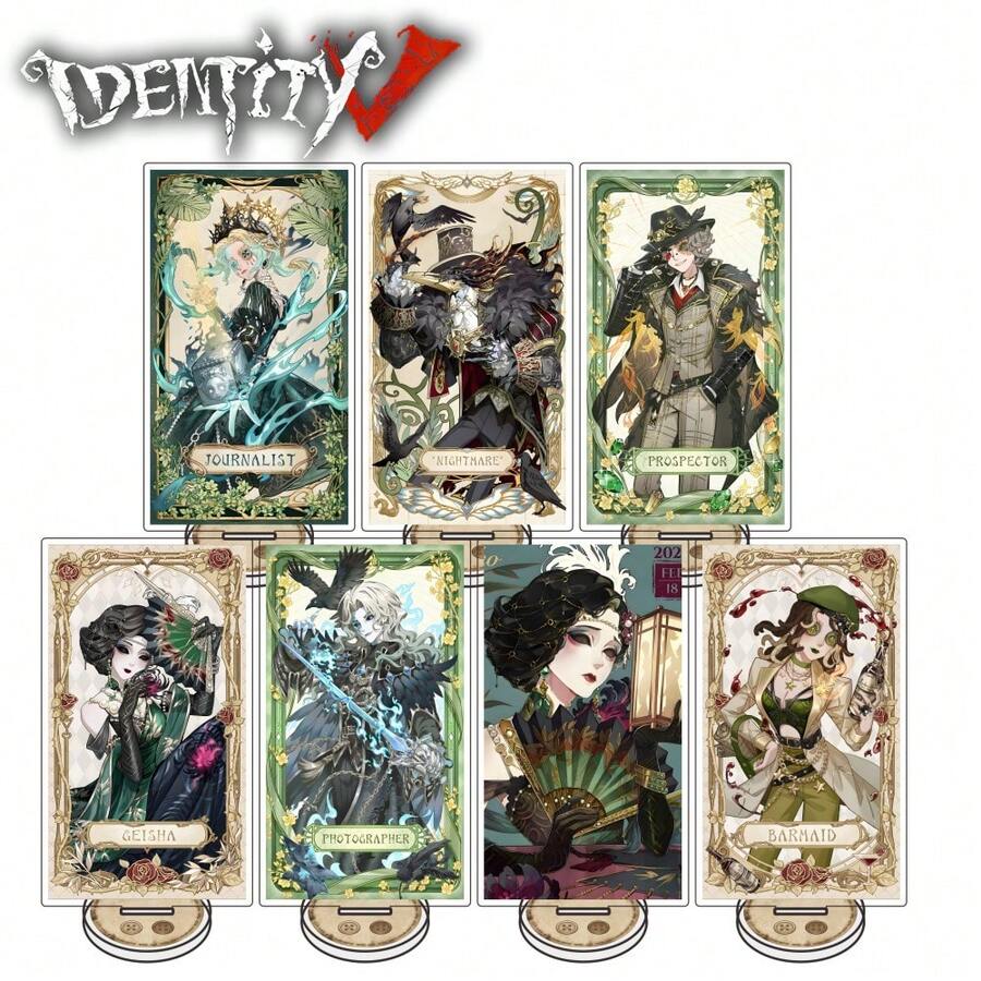 Game Identity V New Acrylic Stand Model Cosplay Characters Ornament Accessories Goods Collection Gifts - Multicolor - View 1