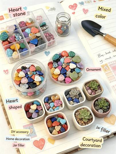 20 piezas de gemas naturales con forma de corazón surtidas, corazones de cristal pulidos a granel, piedras curativas de colores mixtos, adecuadas para manualidades DIY y decoración, cristales con forma de corazón esponjoso de talla grande de 20 colores, piedras de consuelo de piedra natural, piedras de bolsillo pulidas y suaves, alivio de la ansiedad, decoración del hogar de otoño, decoración de otoño, decoración de otoño, accesorios de escritorio de oficina