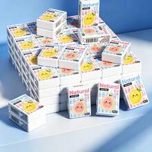 Portable Napkins And Tissues, Hotel And Restaurant Small Pack Dispensing Cleaning Tissues, Suitable For Camping, Travel And Daily Hygiene Use. - Multicolor - View 2