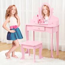 Vanities & Vanity Benches - Pink - View 1
