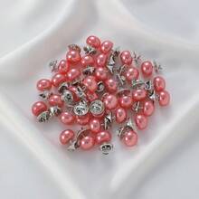 10pcs 12mm Faux Pearl Anti-Exposure Buttons, No-Sew Shirt Fasteners, Safety Pins, 15 Colors Available, Versatile Style - Multicolor - View 9