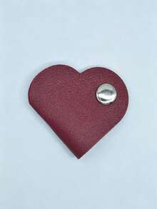 Heart-Shaped Faux Leather Cable Organizer, Multi-Color Earphone And Cable Storage Box, Battery-Free Cable Management Clip, Unisex Cable Organizer Set - New Arrival - View 11