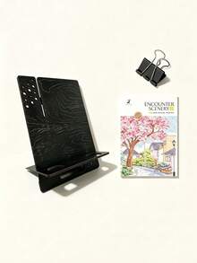 1pc Multifunctional Wooden Desktop Easel Decor, Desktop Drawing Board With Pen Holder And Paint Tray, Suitable For Painting And Reading, Multifunctional Sketching And Tracing Stand With Tool Storage, No Electricity Required (Stand Only) - Multicolor - View 14