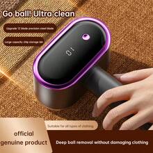 Dual-Head Rechargeable Fabric Shaver, 12-Blade Precision Steel Blades, 800mAh Digital Battery Display, Large Capacity Lint Storage Box, 3D Curved Knitted Fabric Protection Mesh, Efficient Clothing Lint Remover, Suitable For Sweaters And Coats - A - View 5