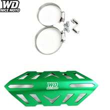WD NICE MOTO Motorcycle Accessories For Customization: Front Shock Absorber Decorations, Exhaust Pipe Heat Guard, Fork Cover, Personalized Universal Shock Absorber Cover - A - View 7