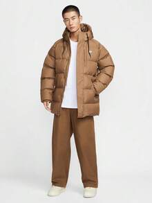 Nike Men's AS M NK TF CLUB PARKA 650 Down Jacket Thick Down Jacket - Medium IB2974-235 - Brown - View 7