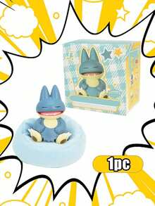 asmodee Pokémon Sleep-Themed Figurine Display Item, With A Fabric Small Sofa Base. Comes In 3 Styles. Desktop Toy Decorative Figurine. Suitable For Halloween, Christmas, Holidays, And Daily Use As A Gift For Friends. - Multicolor - View 14