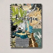 1pc Biology Theme Spiral Notebook, A5 Lined, College Ruled Journal, Suitable For Office And School, Perfect Gift For Friends, Sisters, Brothers, Teachers And Students, Study Notes, Office Notebook, Themed Notebook, Spiral Binding, Premium Paper, Smooth Writing, Educational Notebook, Biology Notebook, Friend Gift - Perfect Christmas, Thanksgiving Gift - Lined Notebook - View 8