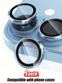 Navigator 1 Set, Blue CD Pattern Lens Protector Film, Compatible With IPhone Ultra/18 Pro Max/18 Pro/18/16/15/14/13/12/11/17/17 Air/17 Pro/17 Pro Max Full Series, Full Lens Cover Camera Protection, High Definition Transparent - Blue - View 10