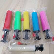 1pc Random Color Manual Air Pump, High Durability, Suitable For Sports & Outdoor Activities, Plastic Without Battery, High Inflation Index - Multicolor - View 8