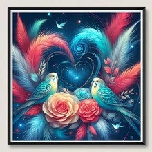 1pc Diamond Painting Kit, Full Drill Diamond Dot Painting DIY, Diamond Art And Crafts, Suitable For Home Wall Decor Gift, Diamond Art Set, Holiday Gift - round diamond - View 5