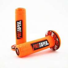 2件裝通用摩托車手把握把，內徑左側22mm、右側24mm，適用於ATV、越野摩托車，防滑油門套，兼容Kawasaki、Suzuki、EXC SX YZF CRF，摩托車握把配件 - B - 查看 8