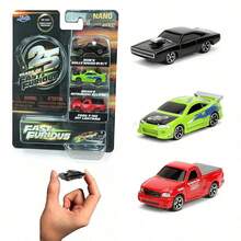 Simba Jada Toys Nano Hollywood Rides 3pcs Alloy Car Model Set, Charger, Eclipse, F-150 Mini Model Cars, Collectible Toy Gift, Suitable For Enthusiasts And Fans - Multicolor - View 1