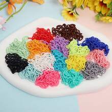 6/12/24pcs Multi-Color Fashion Acrylic Chain Accessories, Suitable For DIY Necklaces, Bracelets, Glasses, Masks, Chain Bags And Pendants - Multicolor - View 9