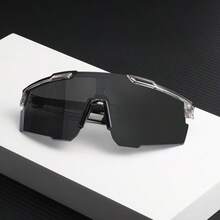 1 Pair Outdoor Sports Cycling Running Fashion Colorful Half-Frame Glasses - Multicolor - View 3