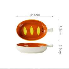 4pcs/Set Piring Saus Keramik Berbentuk Roti yang Lucu, Piring Saus Mini untuk Buah Kering, Cocok untuk Sarapan, Camilan, Hidangan Pembuka, dan Penggunaan di Dapur Rumah - MultiWarna - View 6