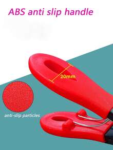One Professional-Grade, Sharp Stainless Steel Nail Clipper And Toenail Clipper; Ergonomically Designed With A Built-In Spring For Easy Handling; Splash-Proof; Super-Sharp With A Wide Opening; Suitable For Trimming Thick, Hard, And Stubby Nails. - Multicolor - View 7