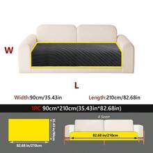1PC Cream-Style Plush Velvet Jacquard Sofa Cushion Cover – Non-Slip, Pet-Friendly, All-Season, Machine Washable Suitable For 1-4-Seater Sofas. Decorative Protective Slipcover / Throw Cover – Dustproof, Durable, And Resistant To Pet Scratching. - Multicolor - View 26