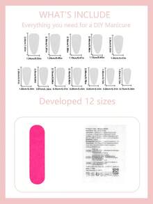 24pcs Almond Shaped Fake Nails With Nude Pink Base Hand Painted Leopard Print Paired With White Small Flowers French Style Sweet And Spicy Retro Design Suitable For Ladies Self Adhesive Autumn Christmas New Year Valentine's Day Series Nail Stickers - Multicolor - View 4