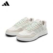 Adidas Sepatu Sneakers Kasual Retro Low-Top Serbaguna Tahan Aus Model Low-Top dari Clover untuk Pria dan Wanita. - Aprikot putih/hijau - View 4