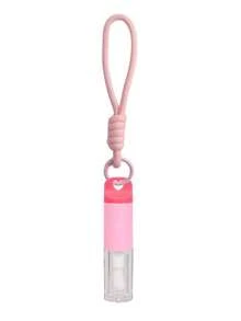 Cute Lip Gloss Tube Keychain With Cherry Santa Claus Lanyard Pendant, Refillable Empty Lip Balm Container, Bag Charm, Sample Storage, Travel Organizer - Multicolor - View 12