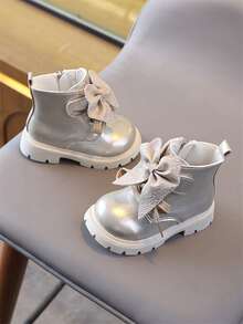 Children's Boots, New Style Single Lining Anti-Slip Casual Boots, Baby Boots - Gold - View 4