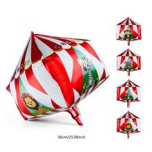 Circus Clown Tent Balloon Suitable For New Year Party Carnival Party Decoration Toy Balloon - Multicolor - View 6