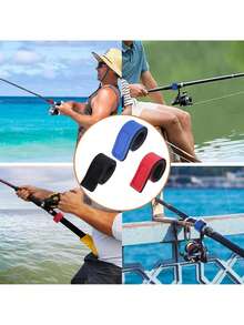 8pcs Elastic Fishing Rod Straps, Designed For Convenient And Quick Fixing And Reusable - 8 Pieces - View 9