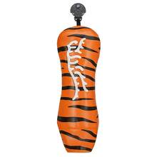 1Pc Orange Tiger Stripe Embroidered Wood Headcover, Pu Club Protective Cover For Driver Fairway Hybrid - Multicolor - View 15