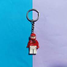 DOBBLE 1pc Exquisite Handmade 3D Racer Magnetic Keychains, Y2K Millennium Style Bow Key Rings, Backpack Pendants, Couple Keychain Gifts - Multicolor - View 3