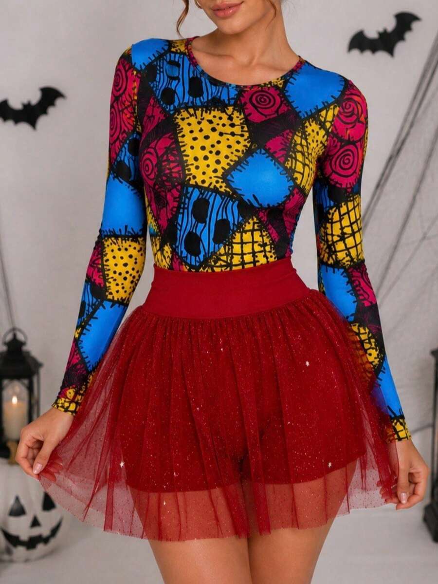 Cosplay Clothing - Red - View 1
