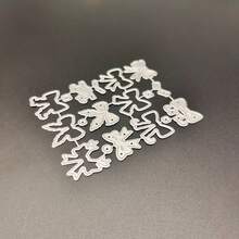 1pc Christmas Creative Multi-Style Metal Cutting Dies, Suitable For Scrapbooking, Embossing Template Making, And Handmade Greeting Cards And Christmas Gift Cards - Christmas - View 7