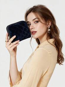 6-Layer Velvet Soft Diamond Jewelry Storage Bag, Small Travel Jewelry Pouch With Zipper, Suitable For Bracelets, Rings, Earrings, Necklaces - Multicolor - View 5