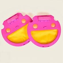 1 Set Outdoor Sports Hand-Held Ball, Hand-Thrown Ball And Catching Reaction Trainer, Black/Blue/Green/Pink 4 Colors Optional, Indoor Party Interactive Table Tennis Trainer, Outdoor Sports Racket, Two-Person Interactive Toy, Adult Fitness Educational Toy, Home Outdoor Gym Group Game - Multicolor - View 12
