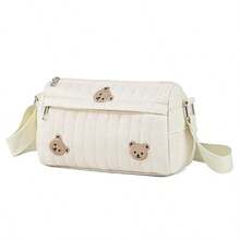 New Embroidered Mother Pillow Bag, Multi-Functional Crossbody And Shoulder Bag, Lightweight And Fashionable, Popular Choice For Daily Use - Multicolor - View 4