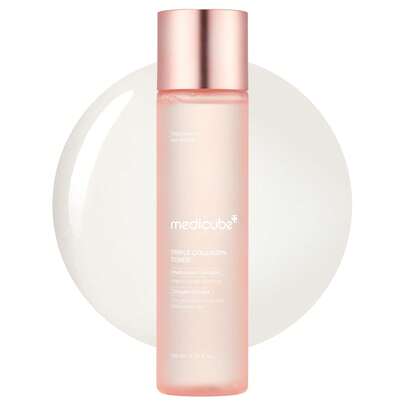 Medicube Triple Collagen Facial Toner, Hydrating Formula For Daily Skin Care, 140ml