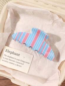 3pcs/1pc Hair Claw Clips Cute Clips For Thick Hair Large Pastel Matte Banana Clips, Non-Slip Strong Hold Jumbo Clips Women Hair Accessories - Multicolor - View 2