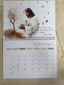 Kalender Meja Ayat Alkitab 2027 Kristen Religius Kalender Meja Inspiratif Katolik Perencana Harian Rencana Tahun Baru Dekorasi Meja - Berbagai gaya - View 1